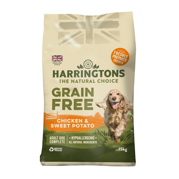 Harringtons Grain Free Adult Chicken & Sweet Potato Dog Food