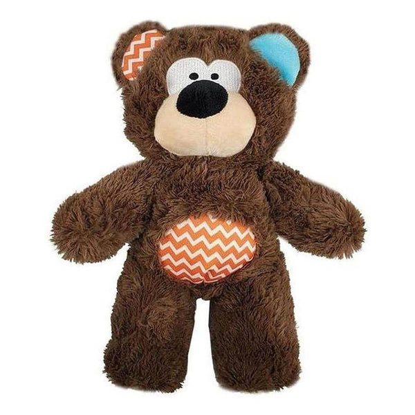 Tough Knotted Rope Core Bear Dog Toy