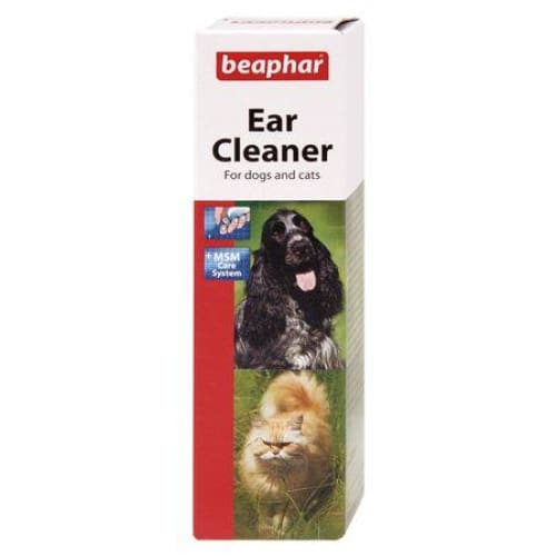 Beaphar Ear Cleaner for Cats & Dogs 50ml bottle -Beaphar5021284176255