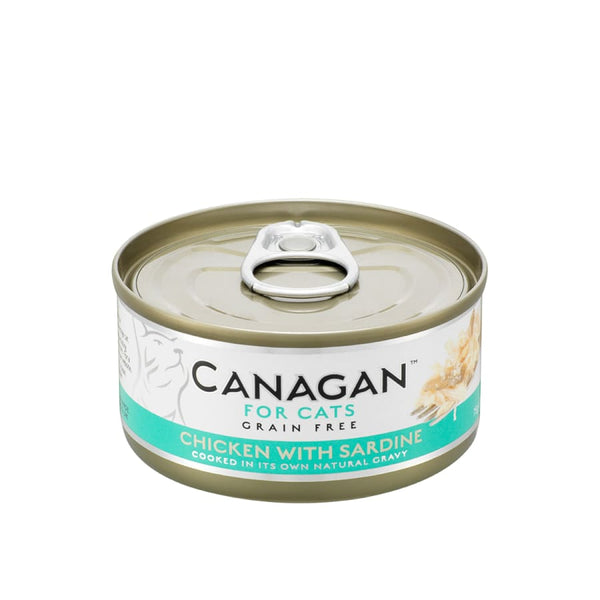 Canagan 75g Chicken With Sardines Cat Wet Food Can -Canagan5029040012243
