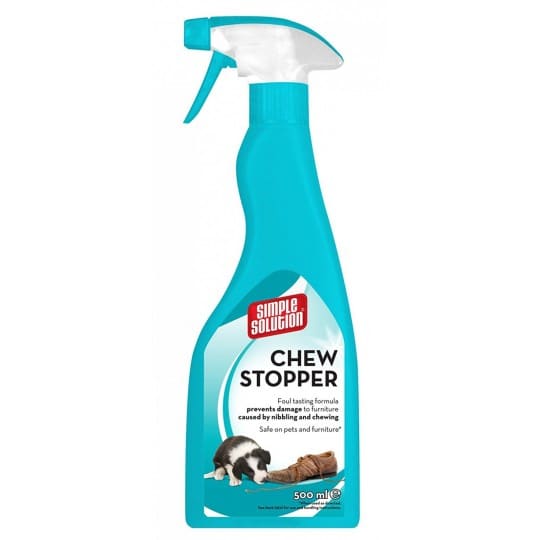 Chew Stopper For Cats & Dogs 500ml Trigger Spray -Simple Solutions010279905432