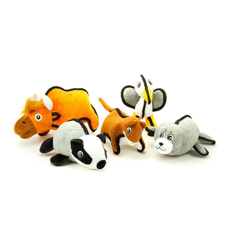 Cuddly But TOUGH Badger Dog Toy -Great & Small5053720119229