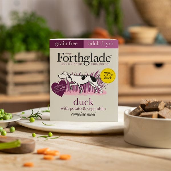 Forthglade Duck With Potato & Vegetables 395g Dog Food -Forthglade