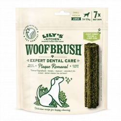 Lily's Kitchen Woofbrush Natural Dental Adult Dog Chews 7 Pack -lily's kitchen5060184246828