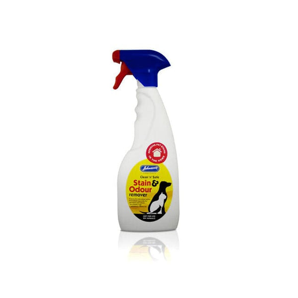 Pet Odour Remover for Cats & Dogs 500ml Trigger Spray -Johnsons5000476030155