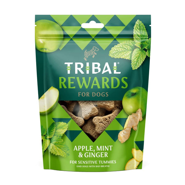 Tribal Apple, Mint & Ginger Dog Biscuits 125g -Tribal5060372412035