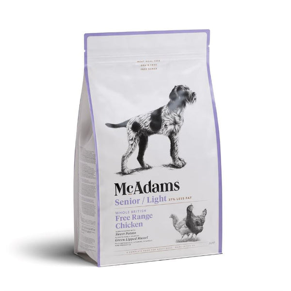 McAdam Senior / Light  Free Range Chicken Dry Dog Food