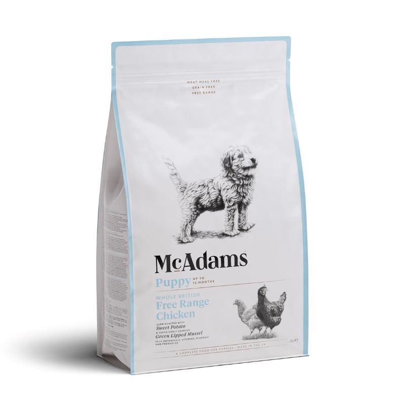 McAdams Puppy Free Range Chicken Dry Food