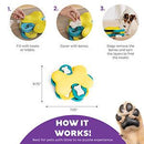 Nina Ottosson Tornado Interactive Treat Puzzle Dog Toy instructions.