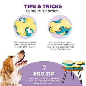 Nina Ottosson Tornado Interactive Treat Puzzle Dog Toy guide and tips for use.