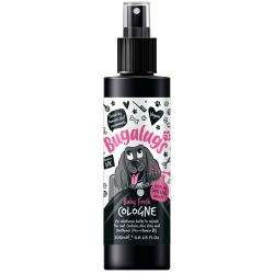Bugalugs Baby Fresh Dog Cologne 200ml bottle with aloe vera and Pro-Vitamin B5 for soothing and conditioning pet coats.