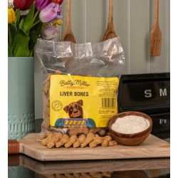 Betty Miller Liver Bones dog treats.