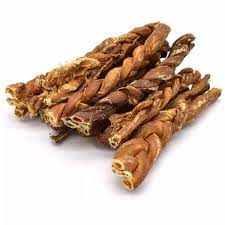 Braided Lamb Gullet Dog Treat, hypoallergenic and grain-free.
