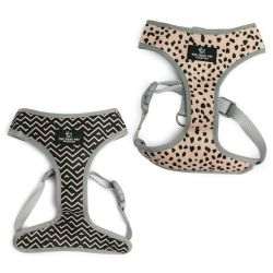 Ancol Soho Pet Collection Reversible Harness Dalmatian/Zigzag