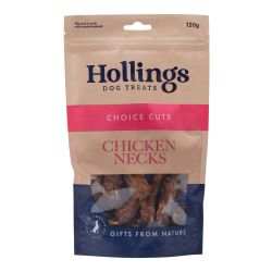 Hollings 100% Chicken Necks Dog Treat