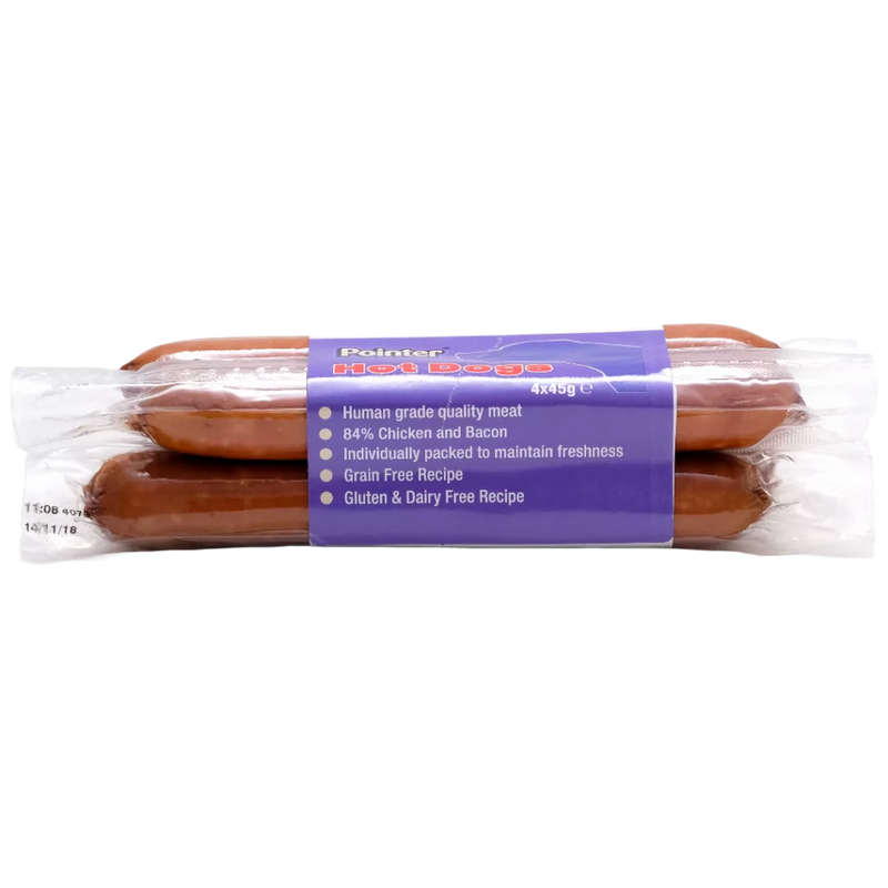 Pointer Hot Dog Chews - 4 Pack