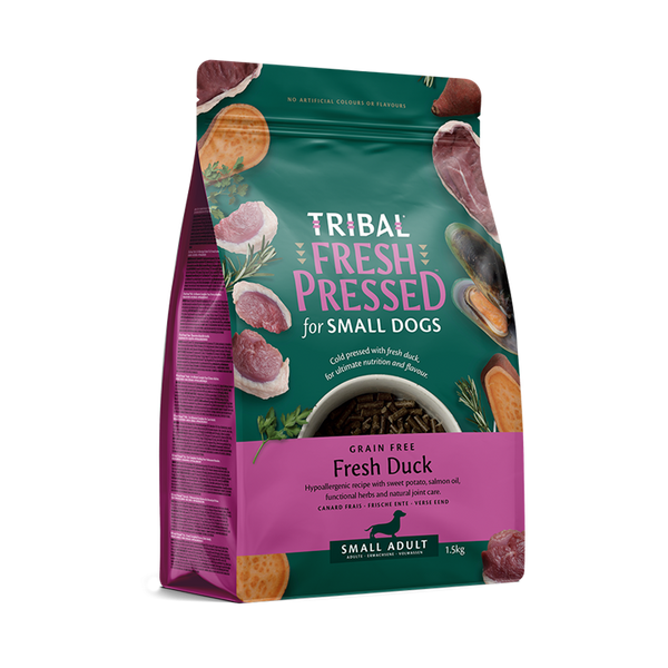 Tribal Small Breed Duck Cold Pressed Dog Food