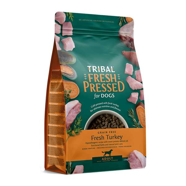 Tribal Adult Turkey Cold Pressed Dog Food