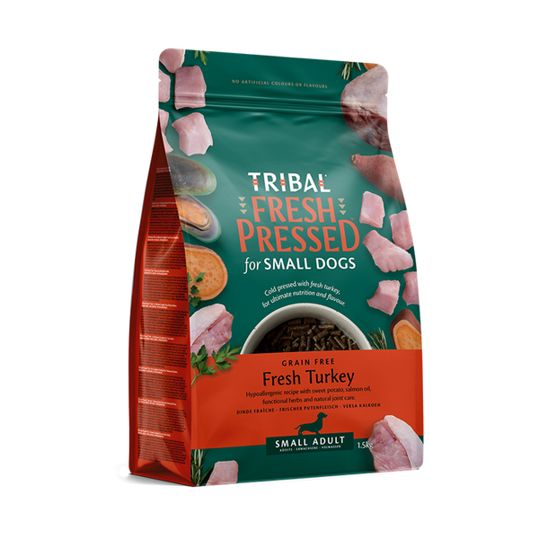 Tribal Small Breed Turkey Cold Pressed Dog Food
