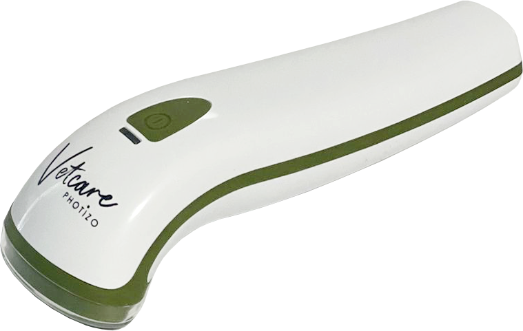 Photizo Vetcare - Red Light Therapy Unit for animal pain relief and healing.