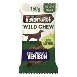 Adventuros Wild Chew Small Venison Dog Treats 2pk - Purina7613287191557