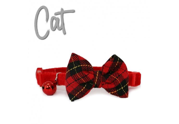 Ancol Plush Safety Cat Collar with Bow - Ancol5016646670939