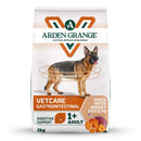 Arden Grange VetCare Gastrointestinal dog food with duck and sweet potato for digestive support in adult dogs