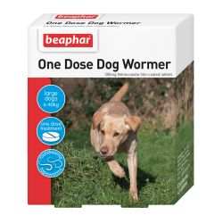 Beaphar One Dose Wormer Treatment for Dogs - Beaphar5021284190763