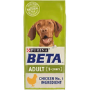 BETA Adult Dry Dog Food Chicken 2Kg with natural ingredients for strong muscles and healthy skin