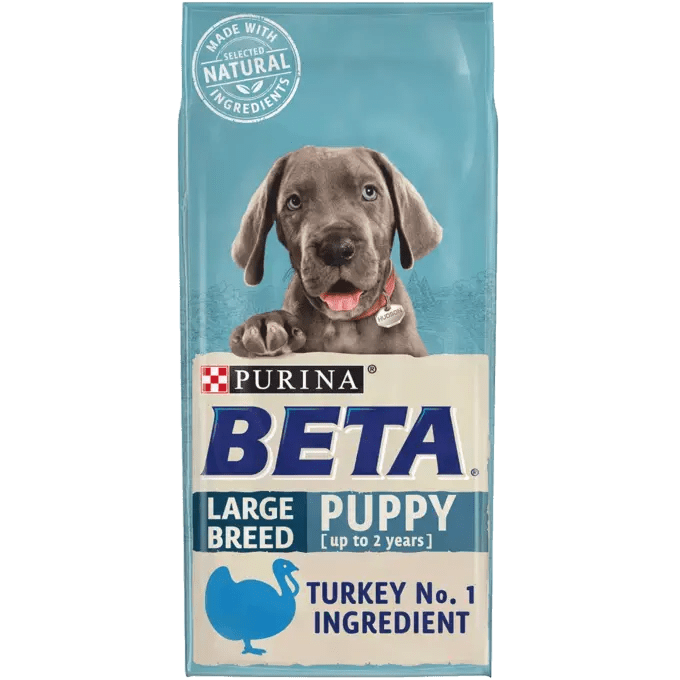 BETA Large Breed Puppy Dry Dog Food Chicken 2kg - Purina07613036469968