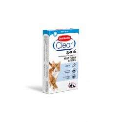 Bob Martin Flea Clear Spot On Solution for Cats - Bob Martin