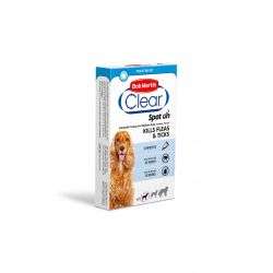 Bob Martin Flea Clear Spot On Solution for Dogs - 3 Pipette Pack - Bob Martin5011914908219