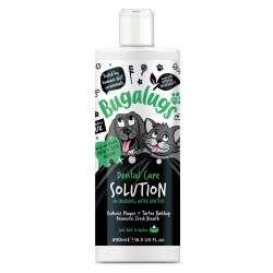 Bugalugs Dental Care Solution natural water additive for pets teeth and gums fresh breath plaque tartar control