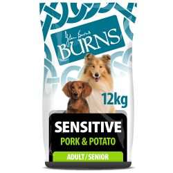 Burn's Adult - Sensitive Pork & Potato Dry Dog Food - Burns