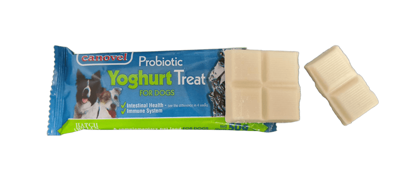 Canovel Probiotic Yoghurt Dog Treat Bar 50g bar - Canovel5024703002012