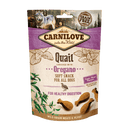 Carnilove Quail with Oregano Soft Dog Treats 200g – Grain - Free Training Snacks - Carnilove8595602527359
