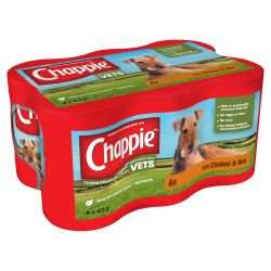 Chappie Original Wet Dog Food Tins 412g - Chappie
