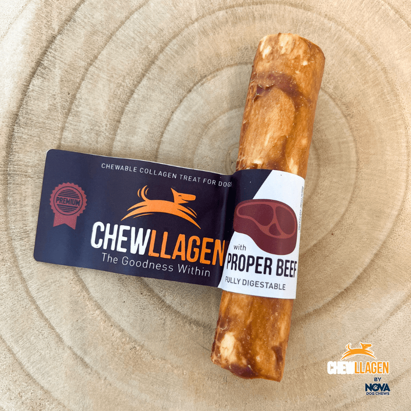 Chewllagen Chewable Beef Collagen Dog Treats Small - Chewllagen742174711008