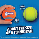Chuckit Tennis Ball Medium (Twin Pack) - Unleash the Fun! - No Squeak - Chuckit660049074021