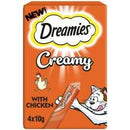 Dreamies Creamy Cat Treats With Chicken - Dreamies4008429151156