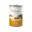 Eden Gourmet Turkey Goose & Rabbit 400g Wet Dog Food - Eden Pet Foods5060438812113