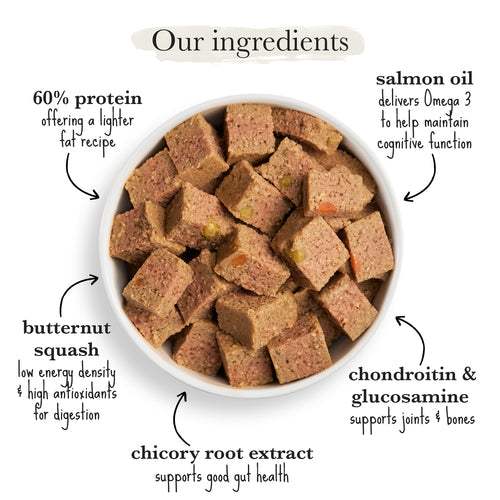 Forthglade Senior Turkey with Sweet Potato & Vegetables Wet Dog Food 18 tray pk - Forthglade