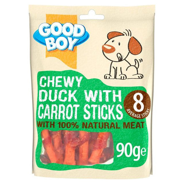 Good Boy Chewy Duck with Carrot Sticks - Good Boy5000239057719