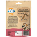 Good Boy Chewy Pork Twists Dog Treats 60g Bag - GoodBoy4048422163107