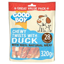 Good Boy Chewy Twists with Duck Dog Treats - Good Boy5000239056385