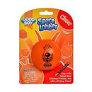 Good Boy Space Lobber Chew Treat Ball orange dog toy with hollow center for treats durable rubber