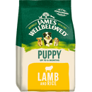 James Wellbeloved Puppy Lamb & Rice Dry Dog Food 2kg - James Wellbeloved5025838041136