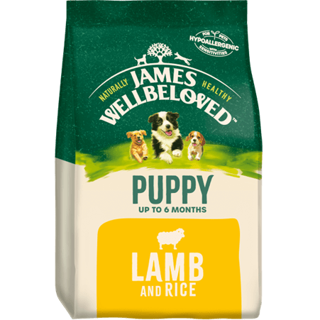 James Wellbeloved Puppy Lamb & Rice Dry Dog Food 2kg - James Wellbeloved5025838041136