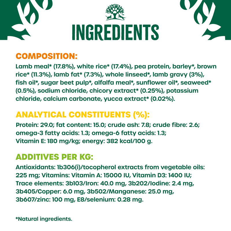 James Wellbeloved Puppy Lamb & Rice Dry Dog Food 2kg - James Wellbeloved5025838041136