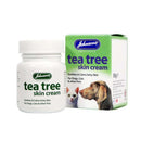 Johnsons Tea Tree Skin Cream for Pets 50g Tub - Johnsons5000476010218